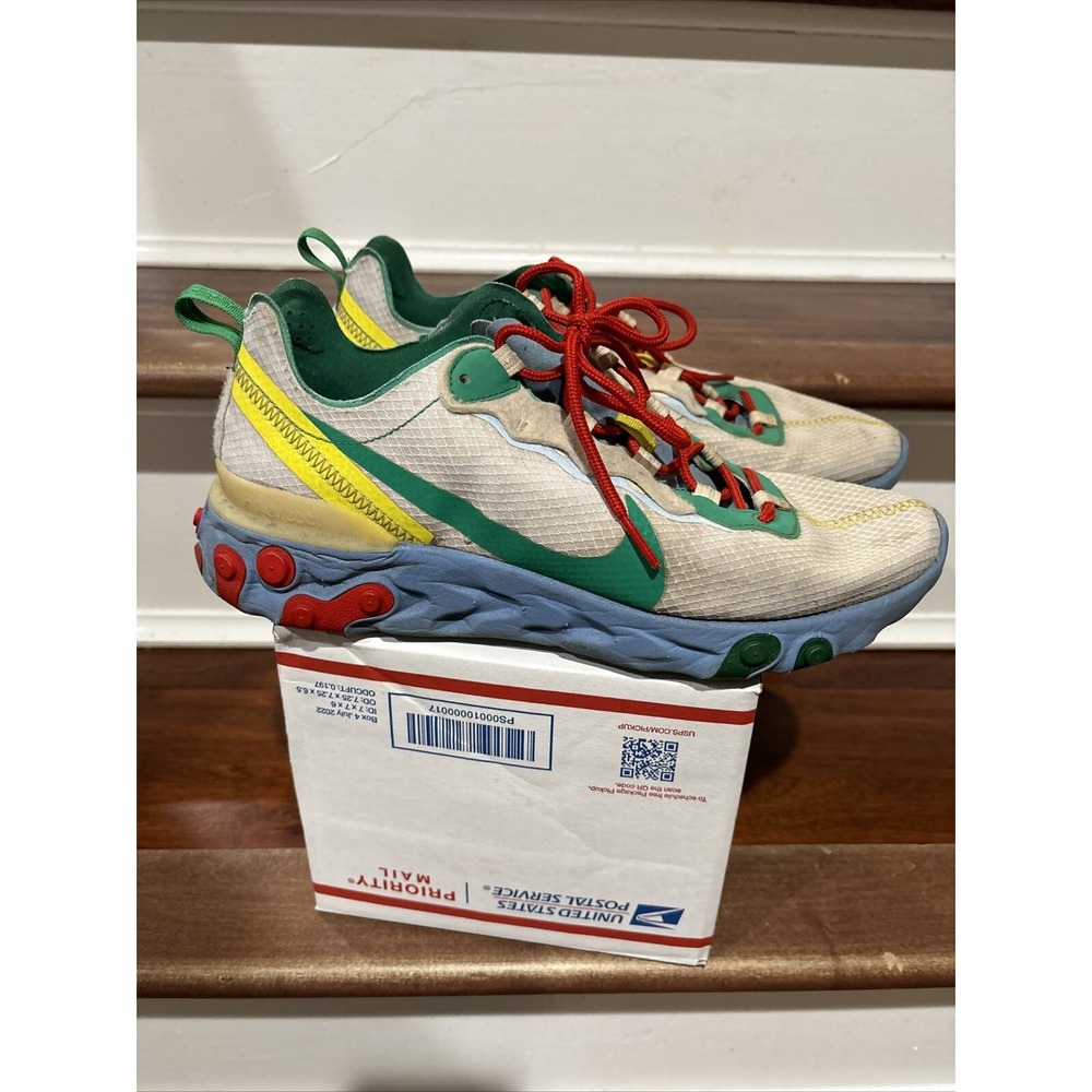 Nike React Element 55 SE Super Nintendo Size 9 CT1142-800 No Box